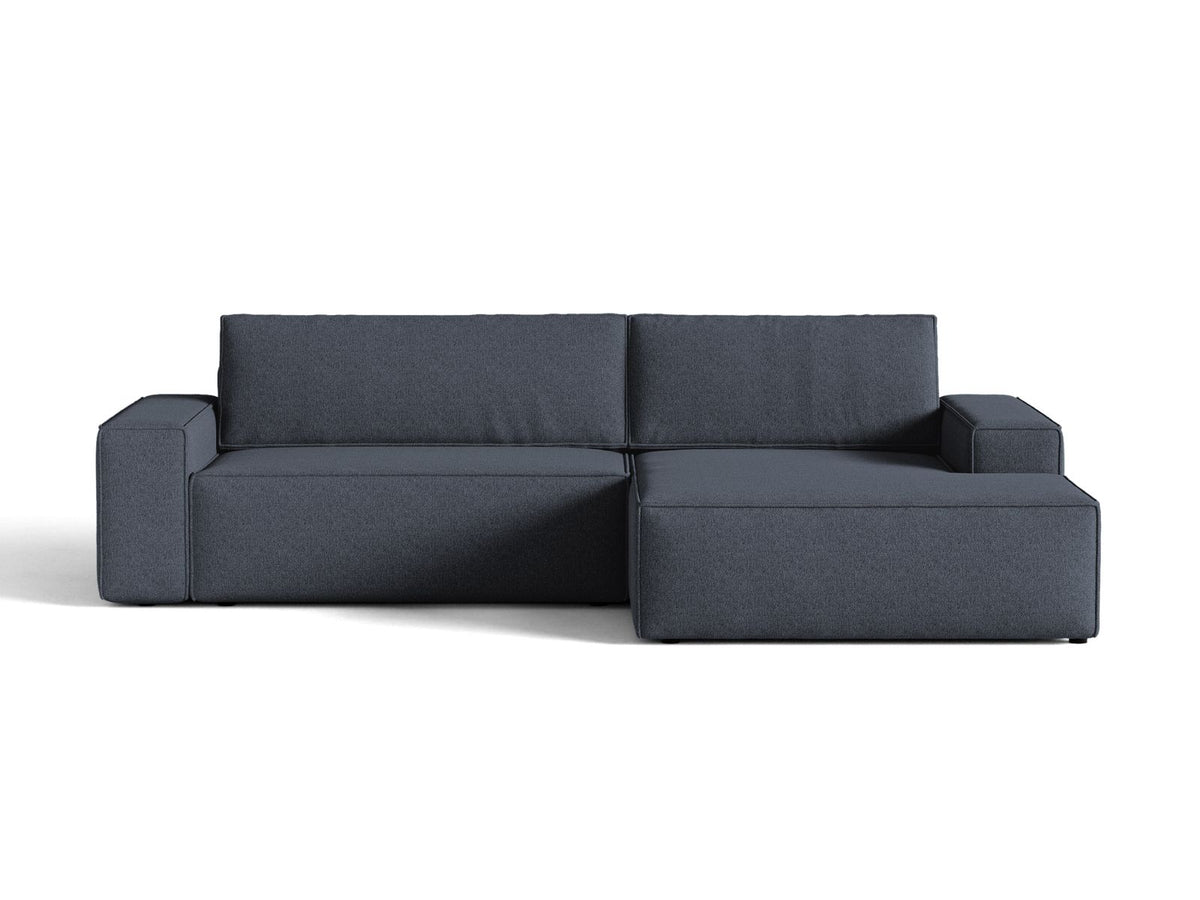 Divano Letto Angolare con Contenitore Jodie, 3 Posti, 151x246x86
