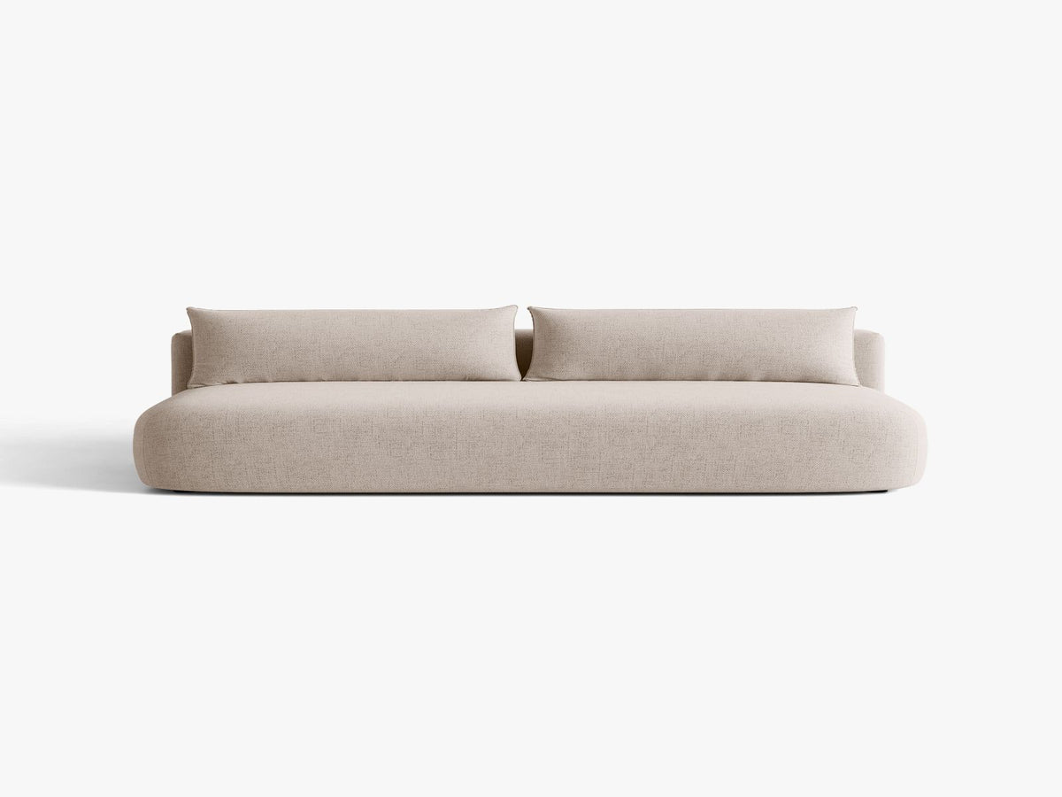 Divano Letto con Contenitore Hena, 3 Posti, 112x205x85