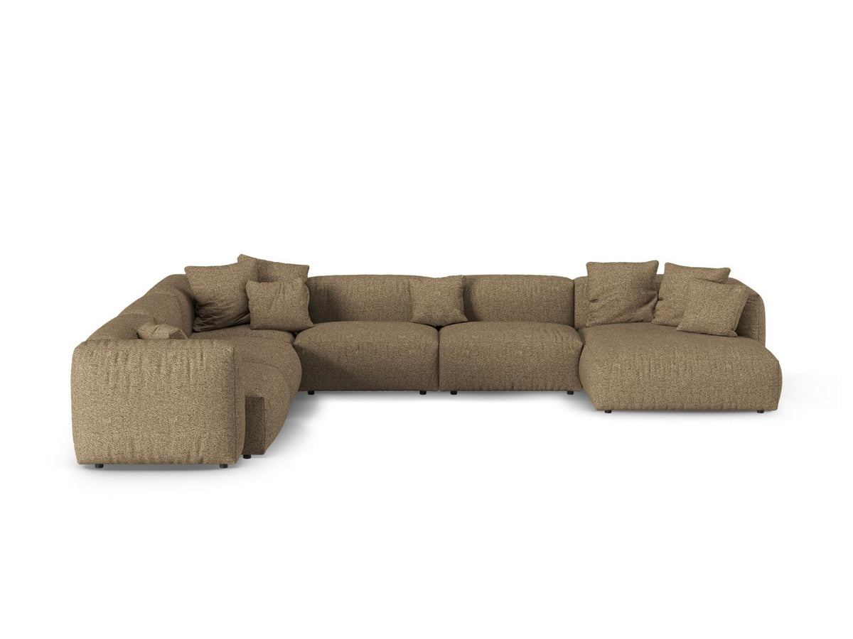 Divano Angolare Componibile XL Martina, 6 Posti, 330x420x75