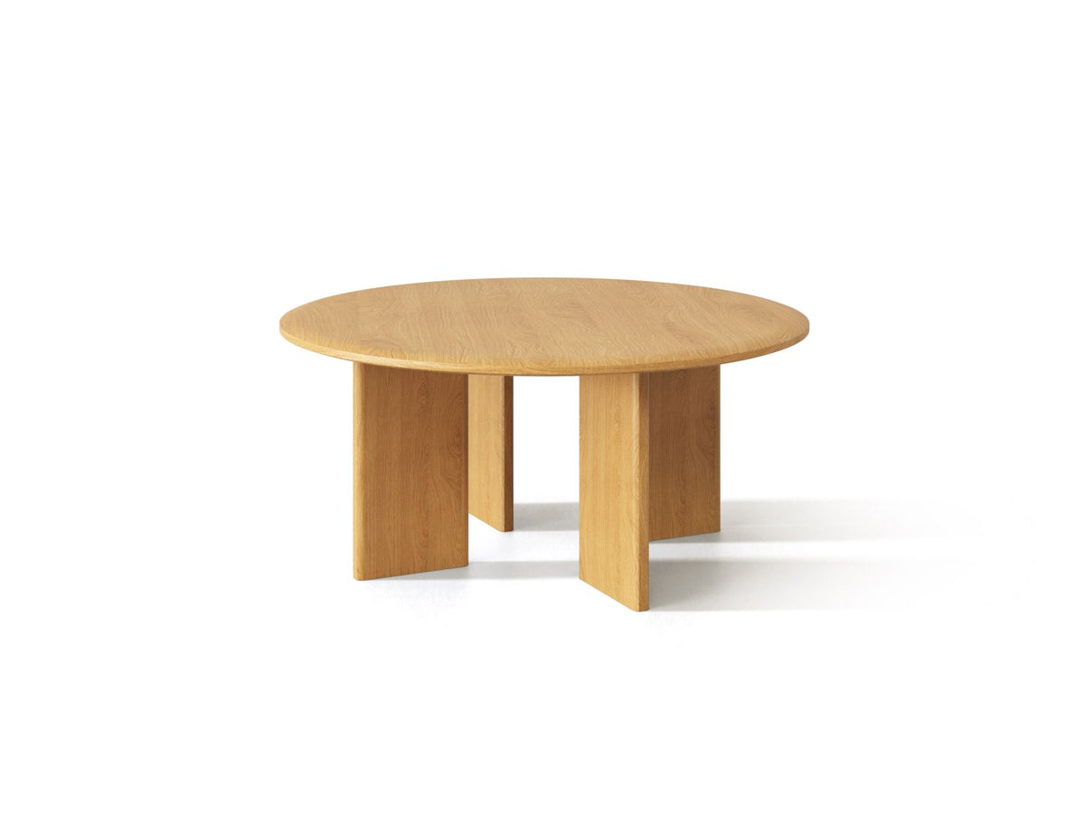 Tavolino da Caffè, "Charlotte", 90x90x40 - Rovere Naturale