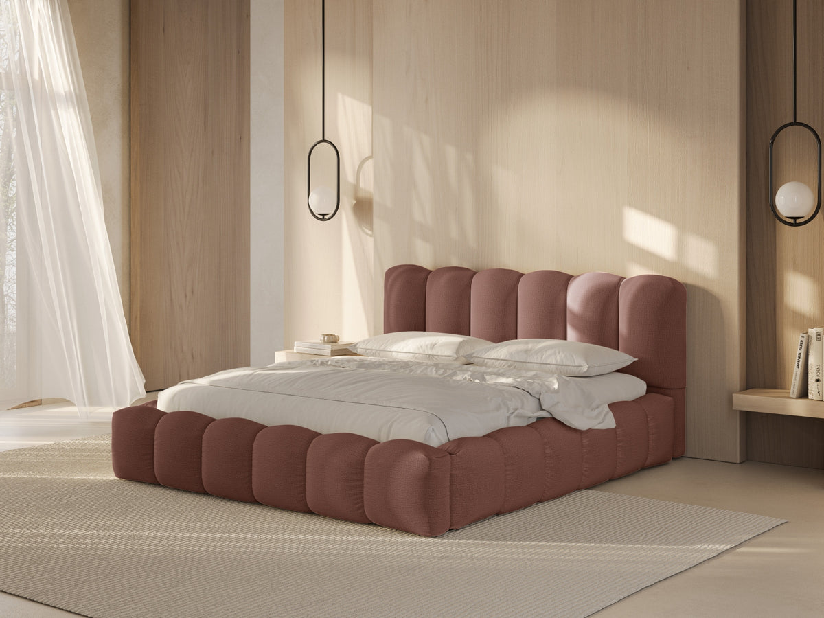 Letto contenitore, "Lupine", 226x166x95 per materasso 140x200cm