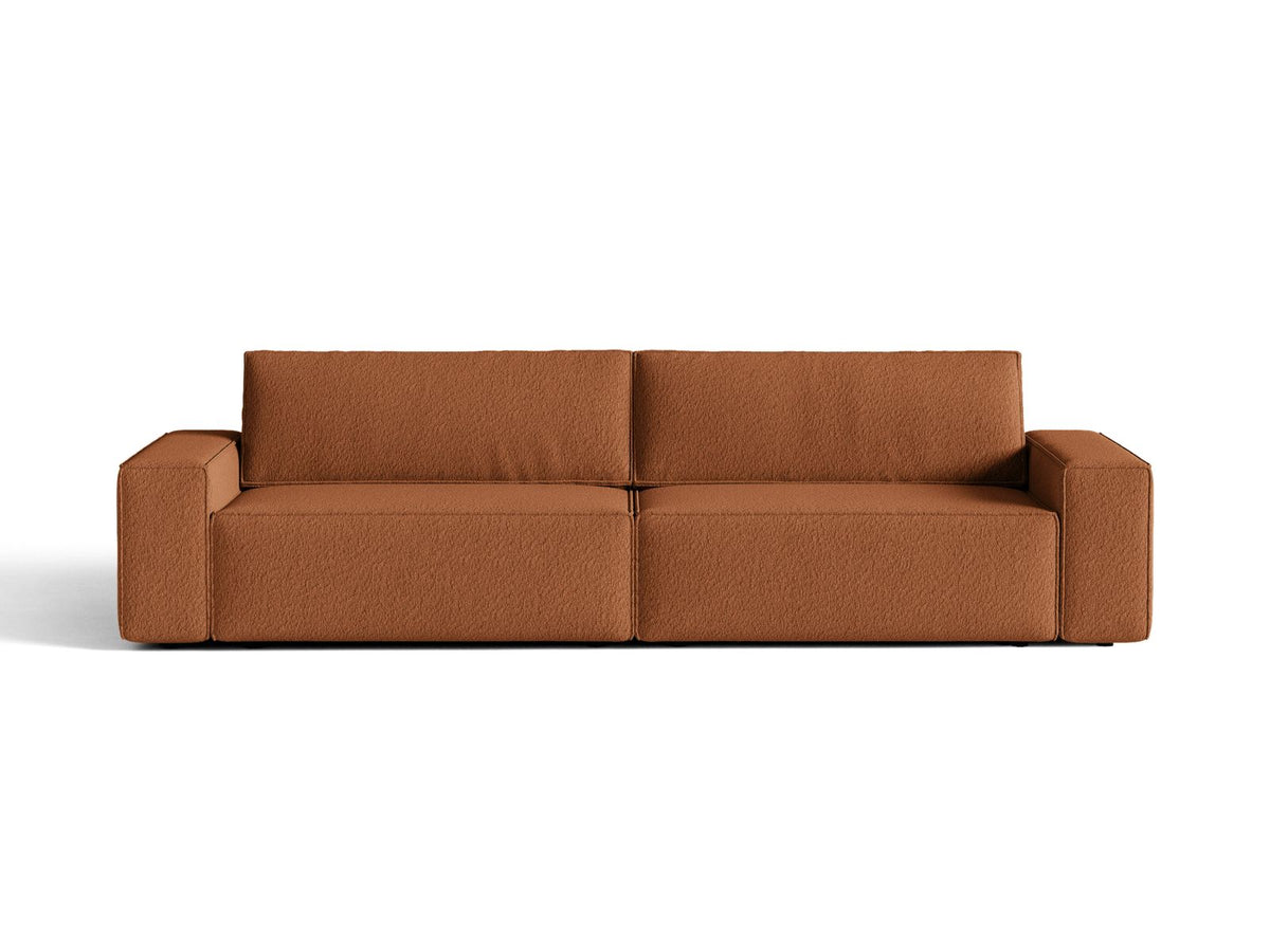 Divano Letto con Contenitore Jodie, 3 Posti, 107x247x86