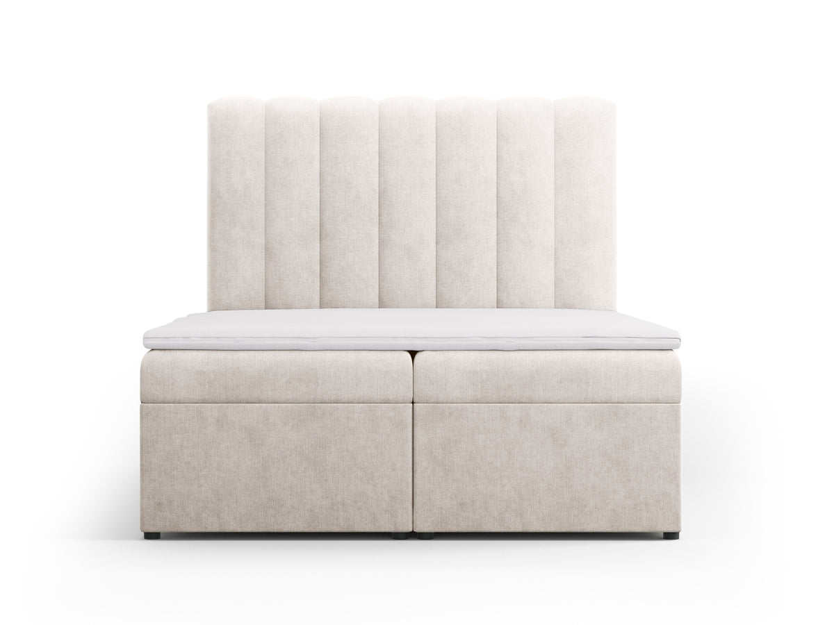 Letto: testiera + molle/materasso + coprimaterasso, "Kelp", 210x140x125
