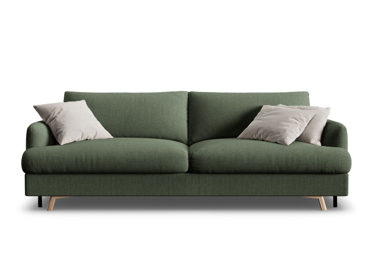 Divano Letto con Contenitore Naomi, 3 Posti, 110x233x95