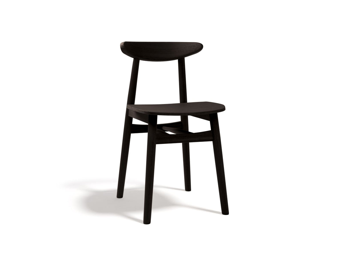 Sedia, "Elie", 1 Posto, 47x42x80 - Dark Walnut