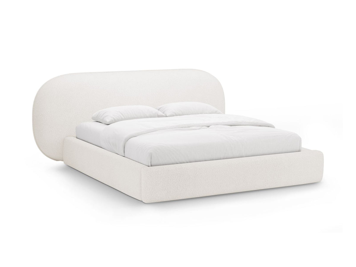 Letto Contenitore con Testata Ovalo