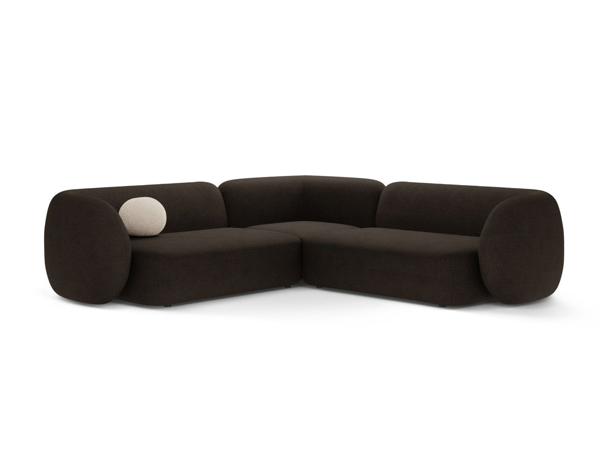 Divano Angolare Simmetrico Componibile Kate, 5 Posti, 252x252x76