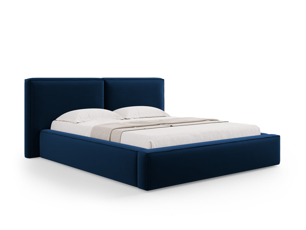 Letto contenitore con testiera doppia, "Jodie", 228x214x97,5
