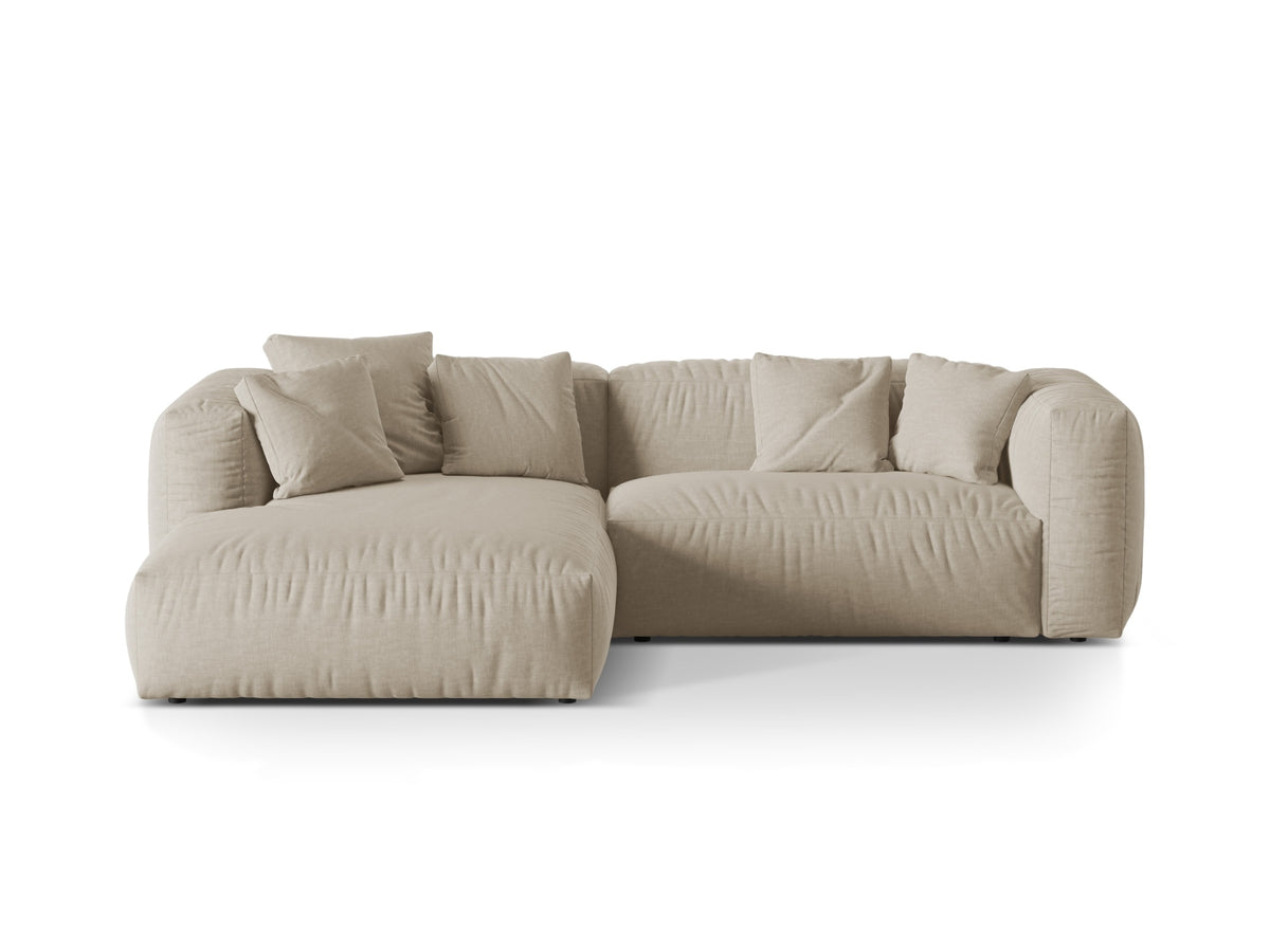 Divano Angolare Componibile XL Martina, 2 Posti, 176x280x75