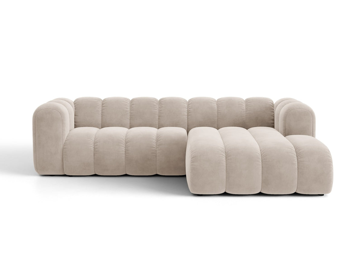 Divano Letto Angolare con Contenitore Lupine, 4 Posti, 177x270x70