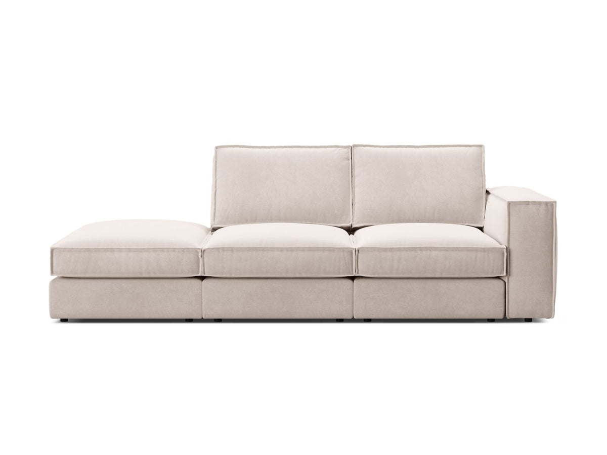 Divano Componibile Aperto Pola, 3 Posti, 103x259x88