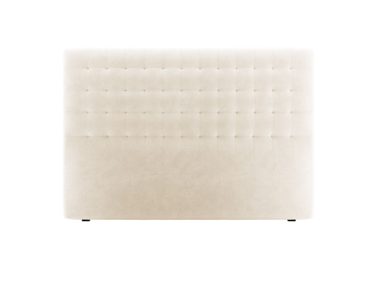 Testiera Nova Alta 120 cm - Beige 180x200