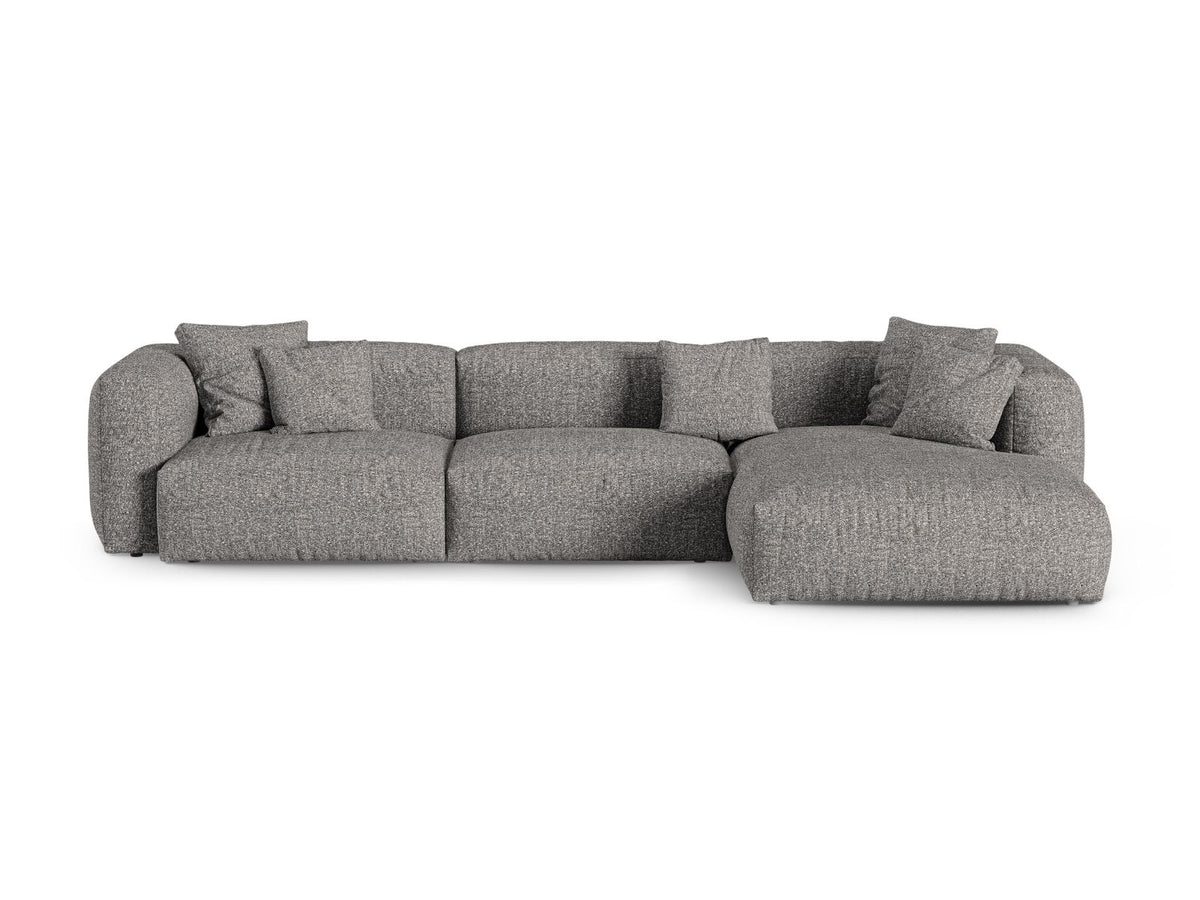 Divano Angolare Componibile XL Martina Seduta Profonda, 3 Posti, 176x330x75