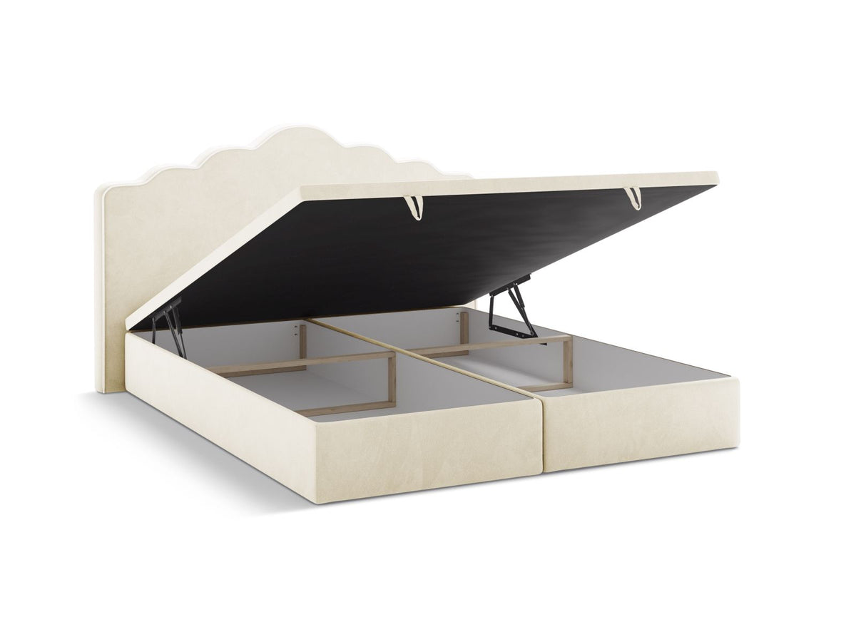 Letto Boxspring con Testata, Materasso e Topper Dream