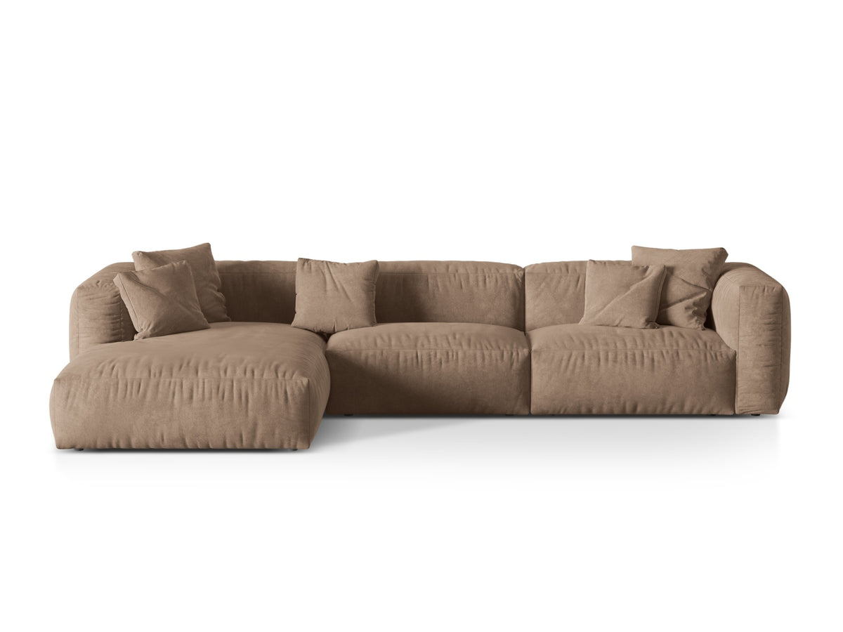 Divano angolare componibile , "Martina", 3 posti, 330x176x75