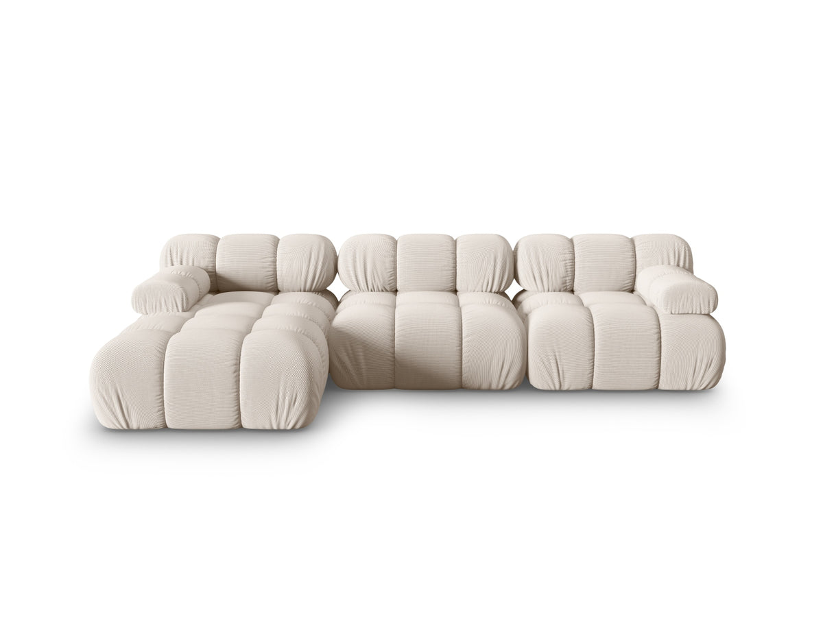 Divano Angolare Componibile Bellis, 4 Posti, 155x282x70