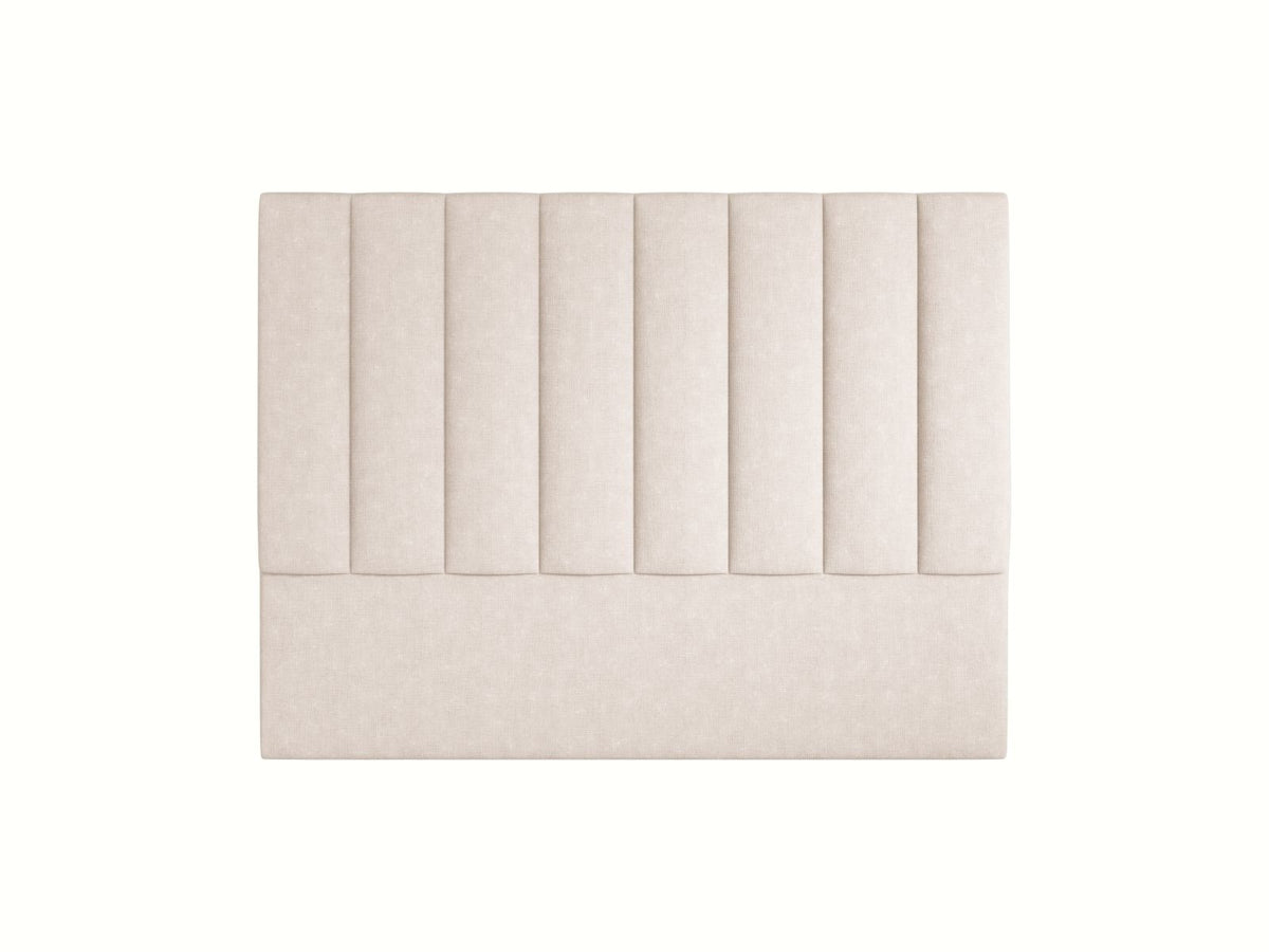 Testiera Marl Alta 120 cm - Beige 160x200