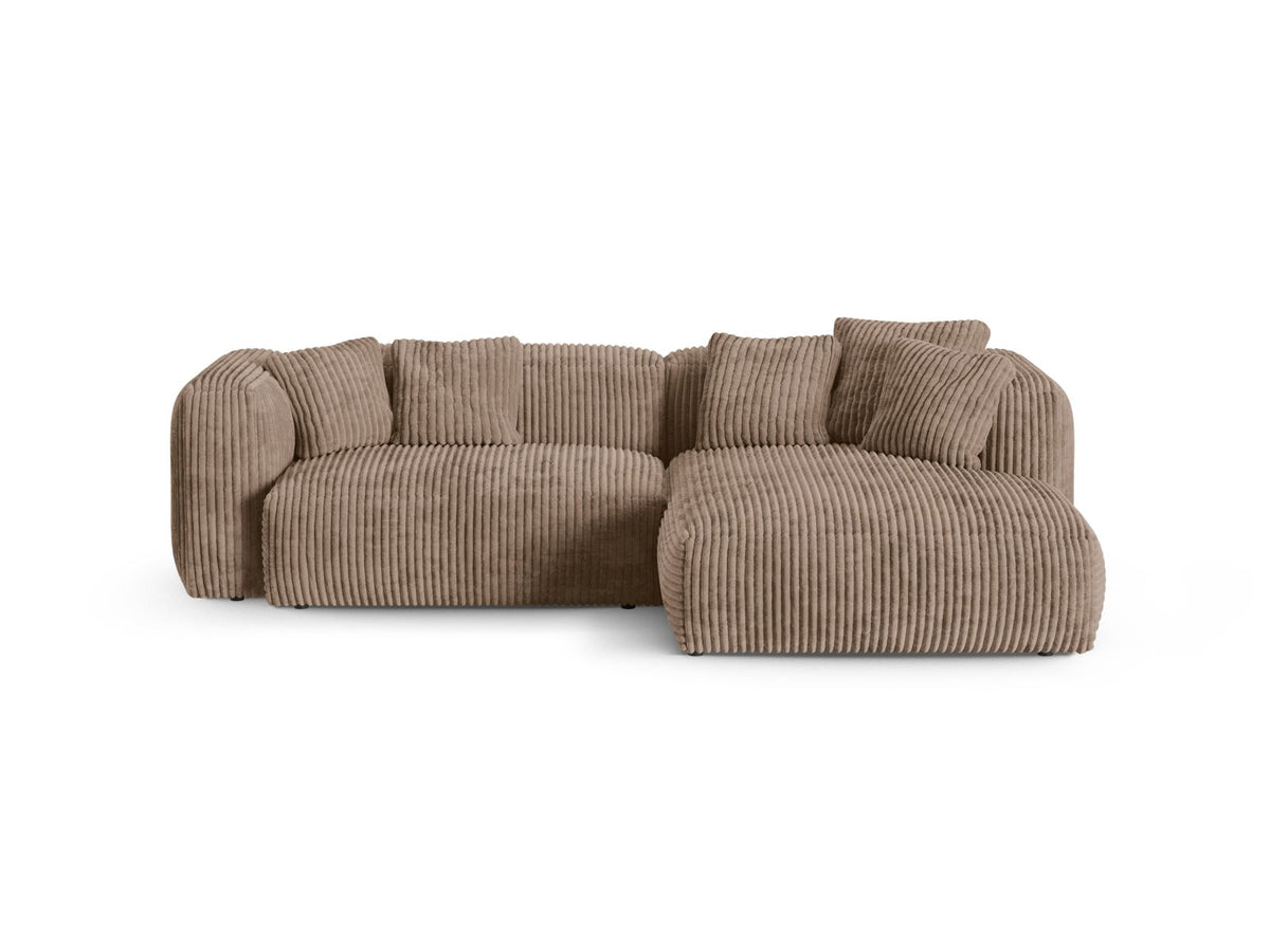 Divano Angolare Componibile XL Martina Seduta Profonda, 2 Posti, 176x280x75