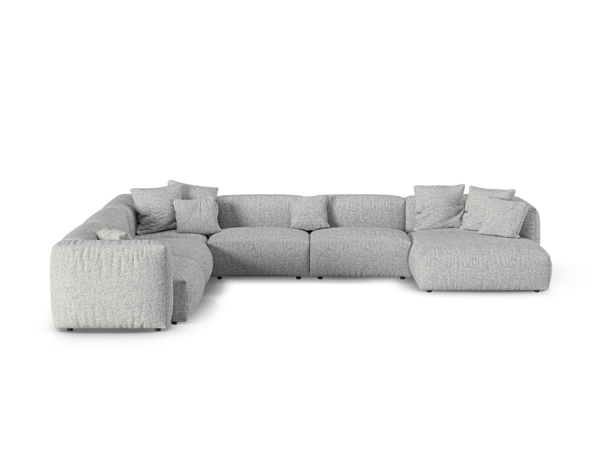 Divano Angolare Componibile XL Martina, 6 Posti, 330x420x75