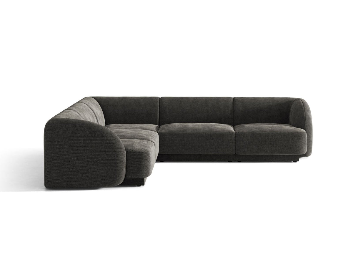 Divano Angolare Simmetrico Miley, 5 Posti, 255x255x70
