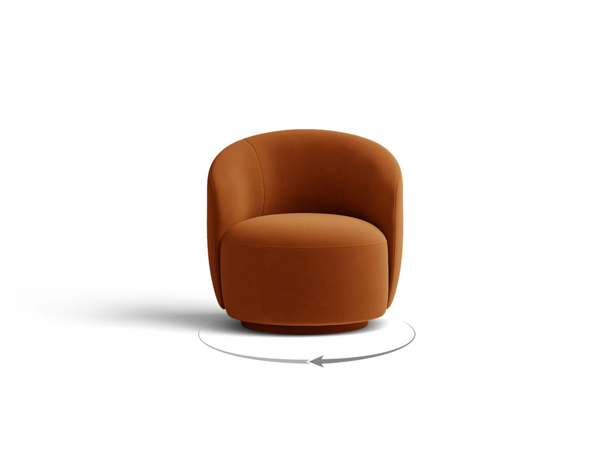Poltrona Girevole Letizia, 1 Posto, 72.5x69x70.5