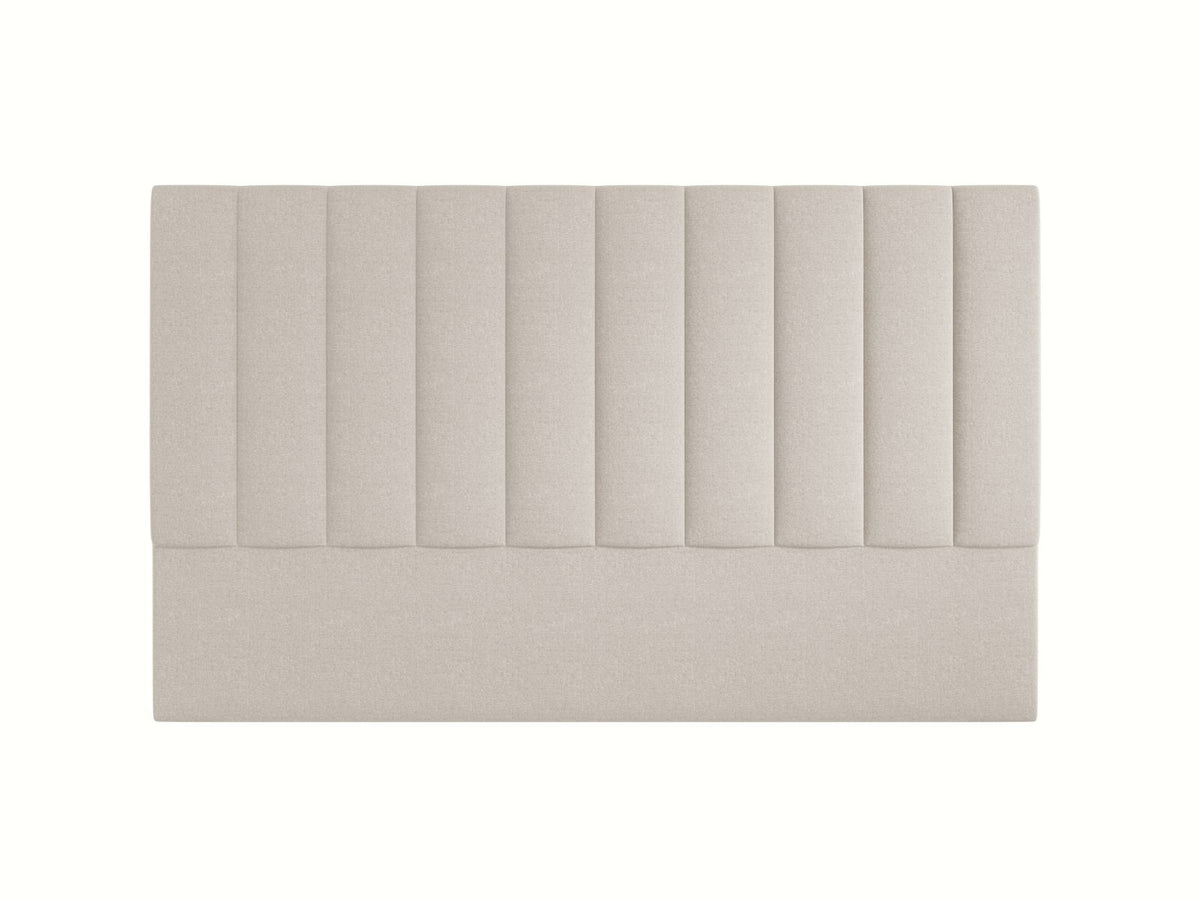 Testata del Letto, "Marl", 200x8x120 - Beige Scuro