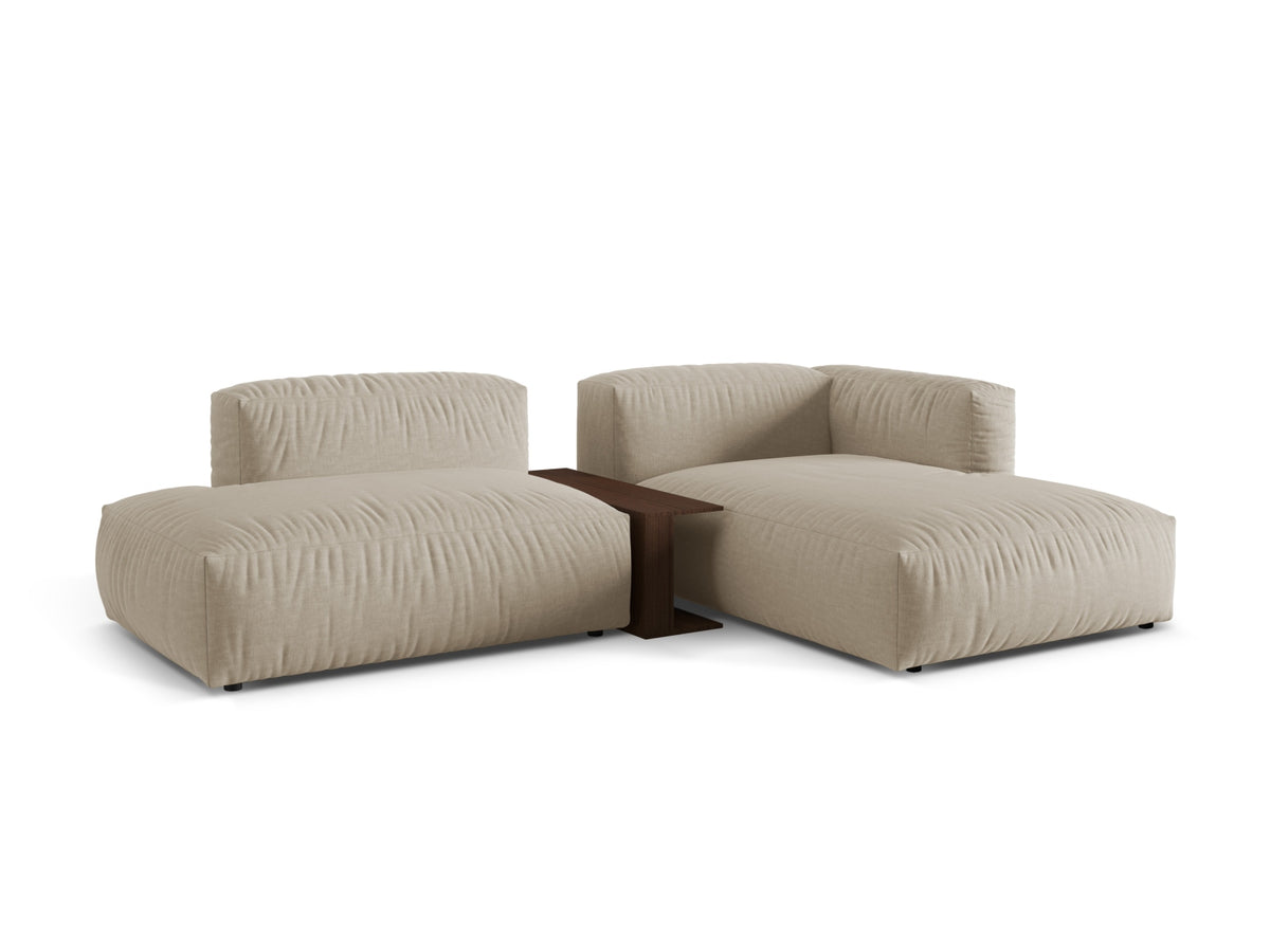 Divano Angolare Componibile Martina, 2 Posti, 176x285x75