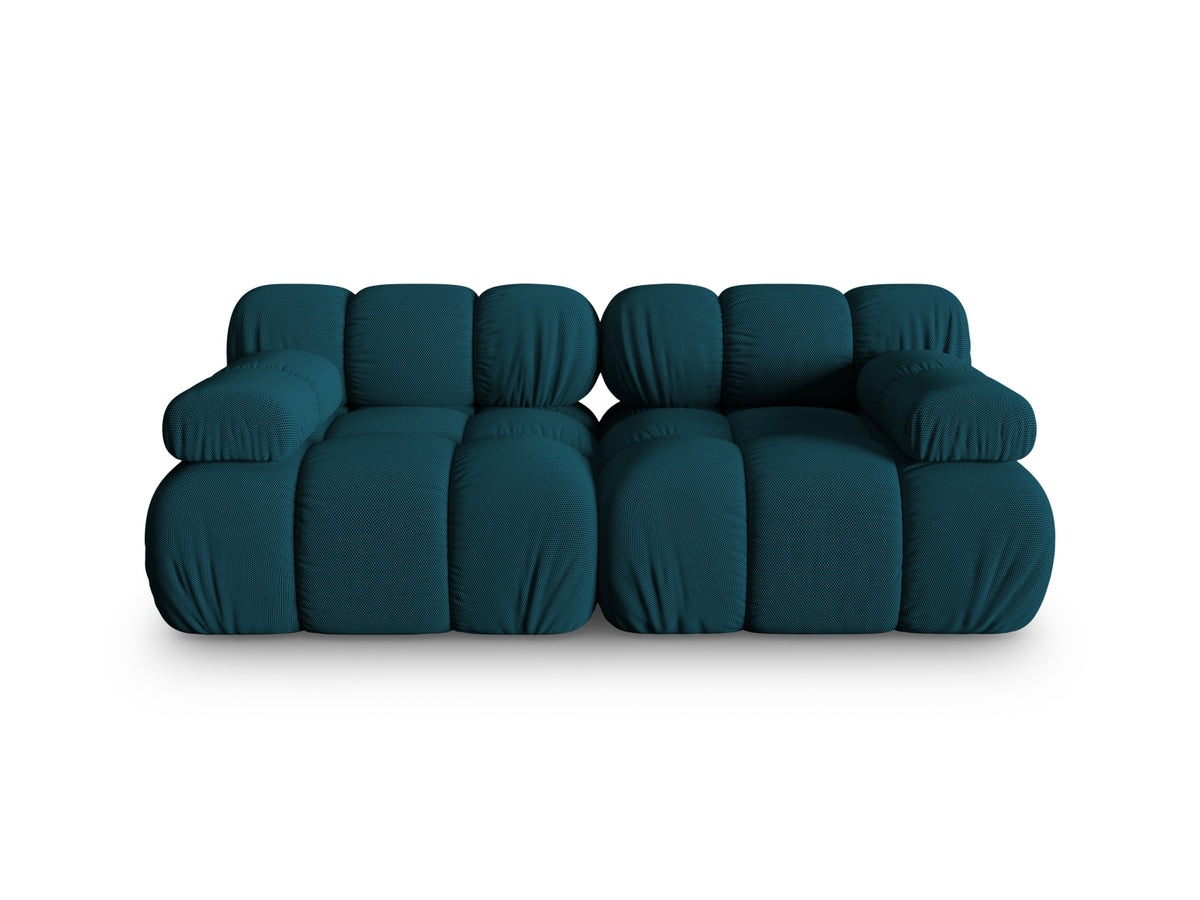 Divano Modulare, "Bellis", 2 Posti, 188x94x70 - Blu Navy