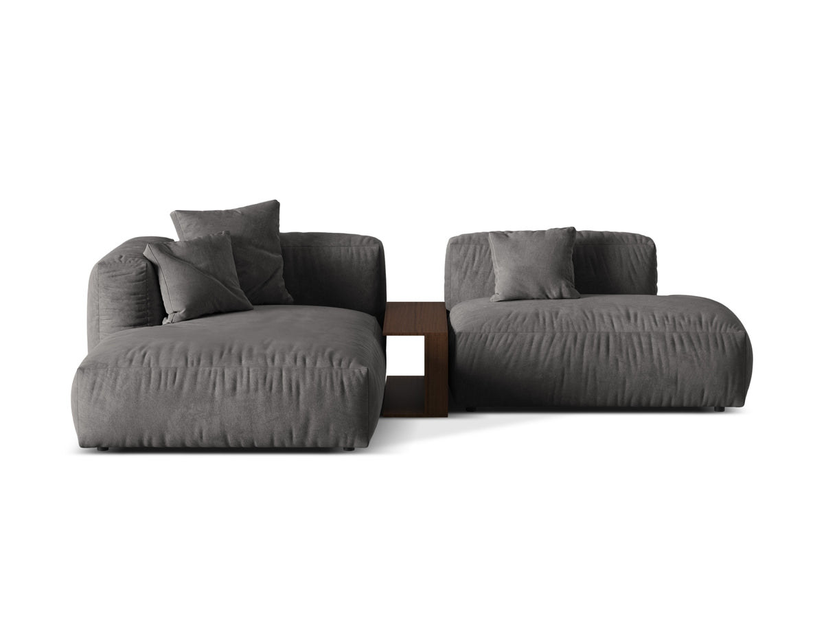 Divano Angolare Componibile Martina, 2 Posti, 176x285x75