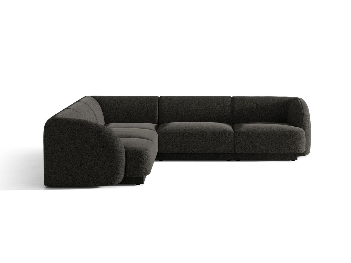 Divano Angolare Simmetrico Miley, 5 Posti, 255x255x70