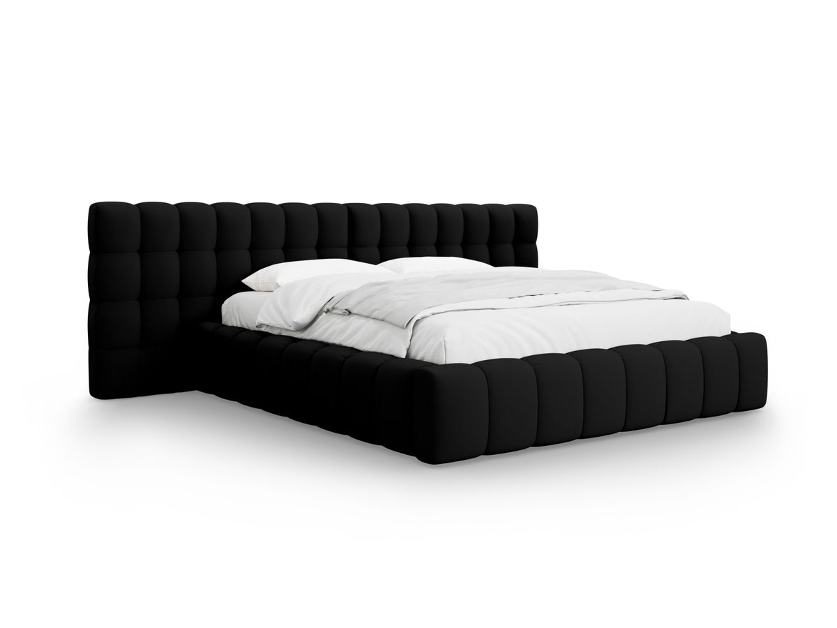 Letto contenitore con testiera doppia, "Mamaia", 230x300x100