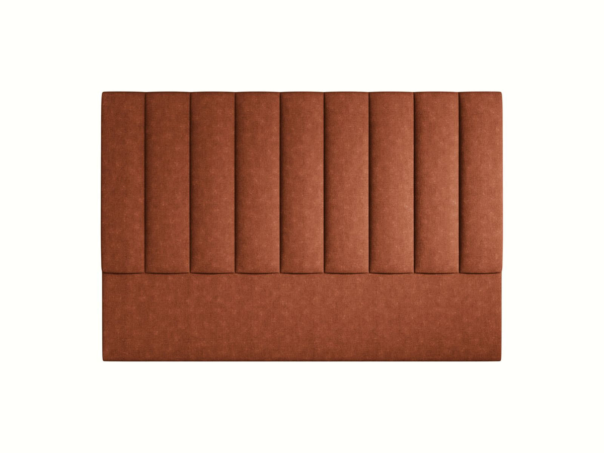 Testiera Marl Alta 120 cm - Mattone 180x200