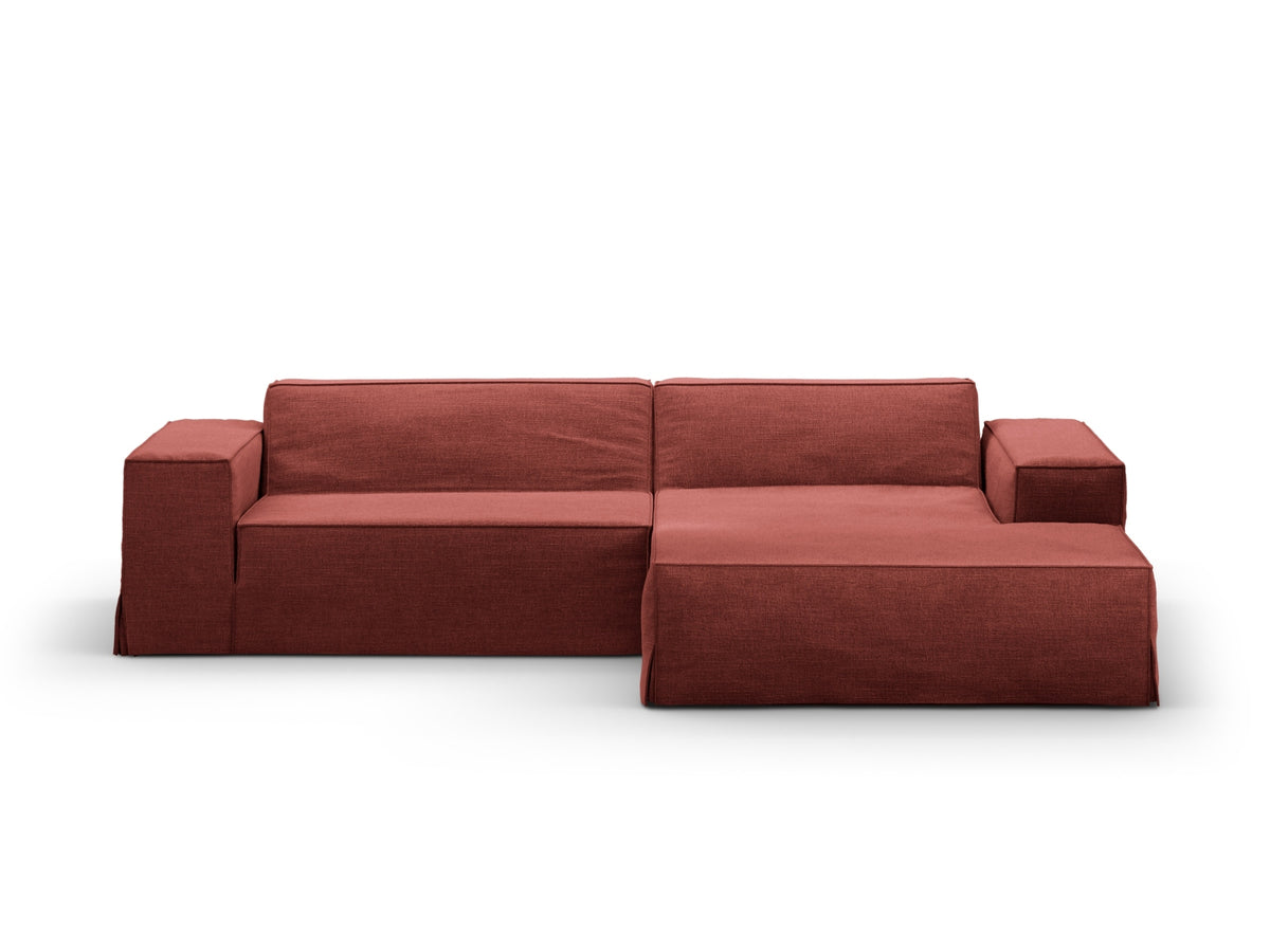 Divano Angolare Componibile Jodie, 3 Posti, 162x224x77
