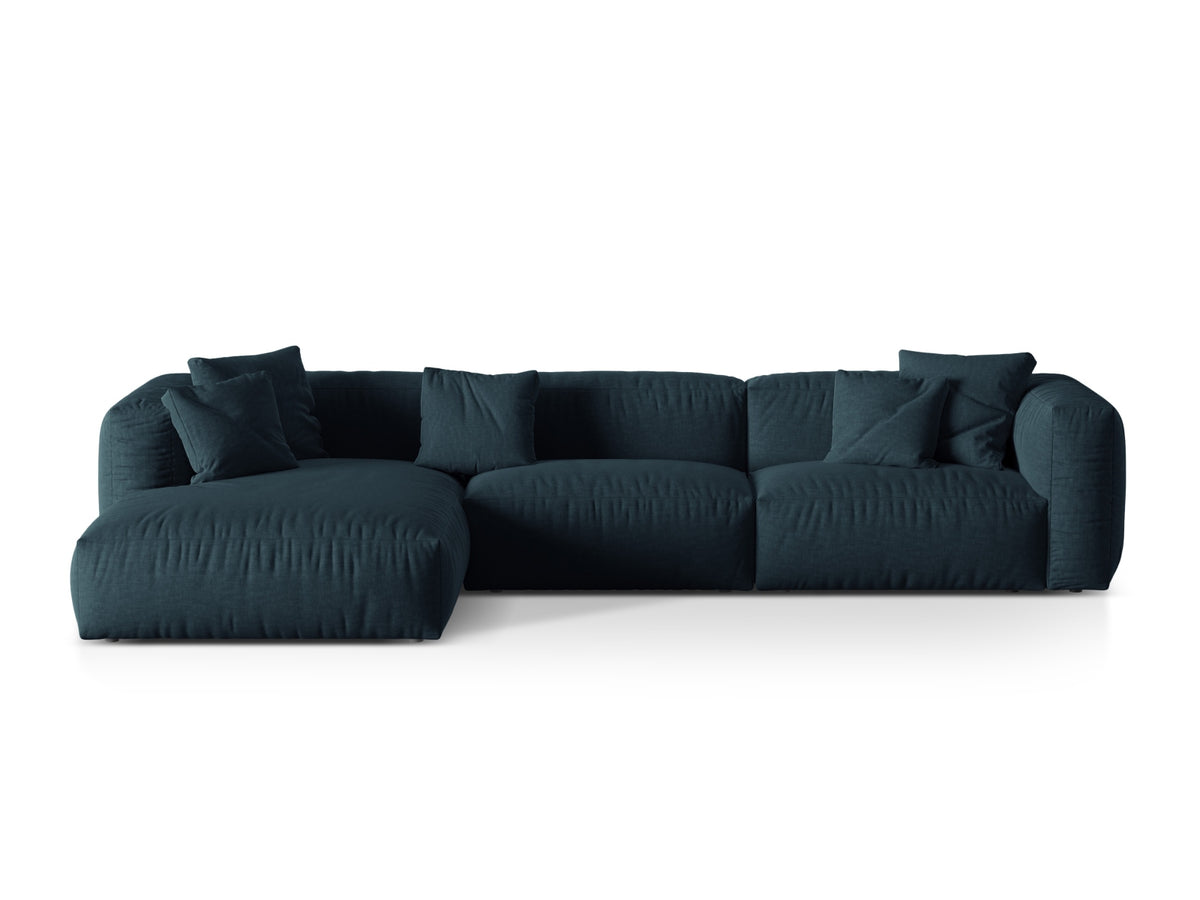 Divano Angolare Componibile XL Martina, 3 Posti, 176x330x75
