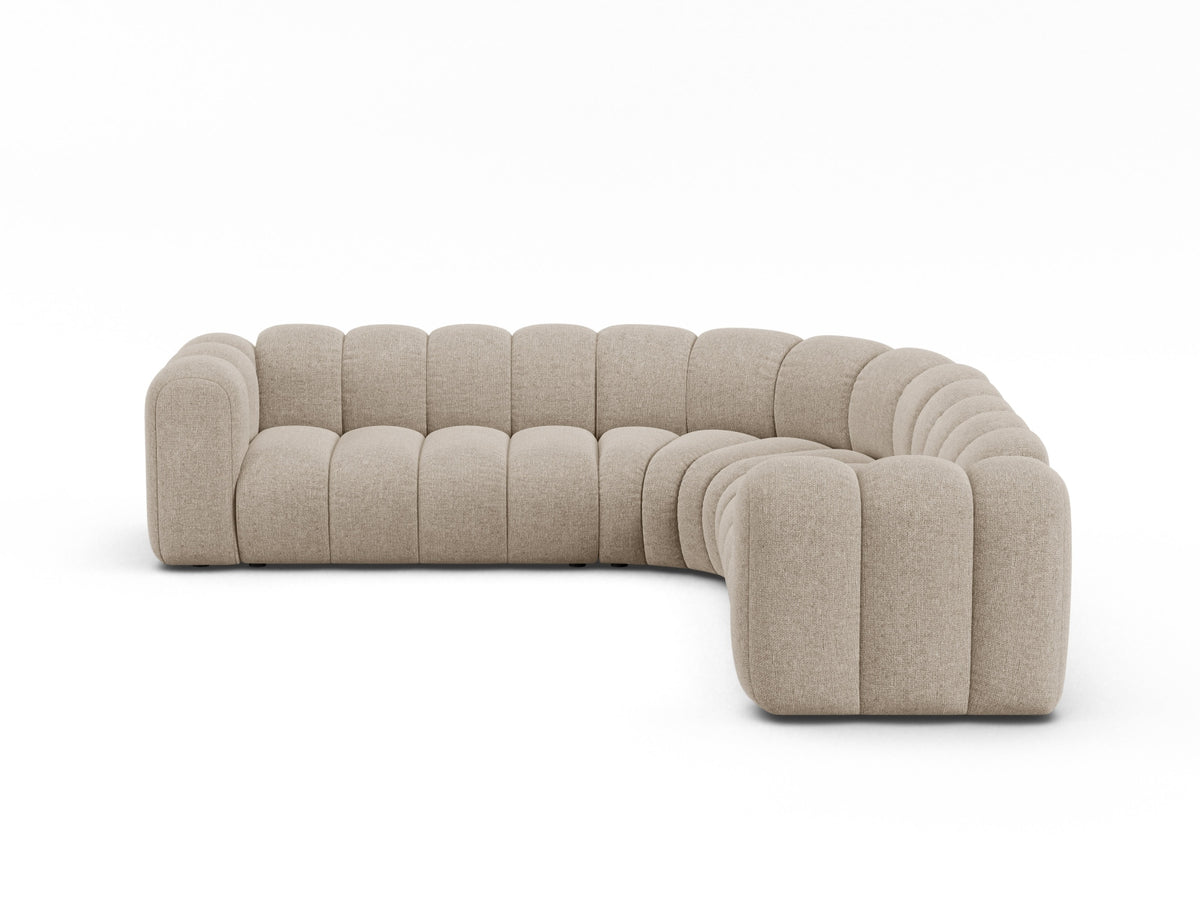 Divano Angolare Simmetrico Componibile Lupine, 6 Posti, 280x280x70