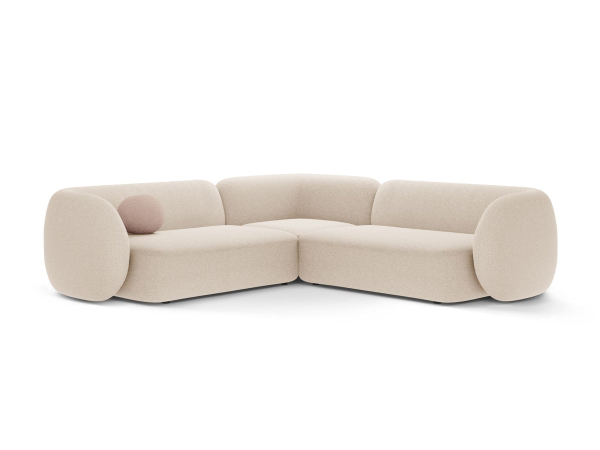 Divano Angolare Simmetrico Componibile Kate, 5 Posti, 252x252x76