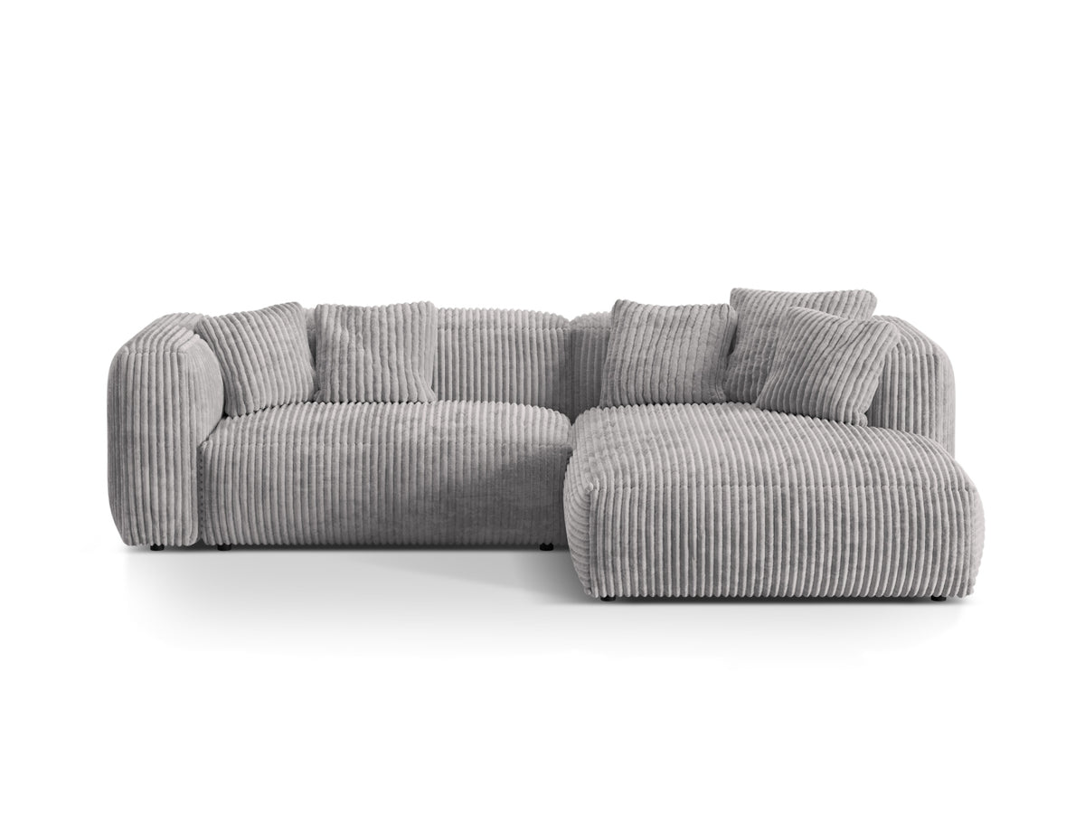 Divano Angolare Componibile XL Martina, 2 Posti, 176x280x75