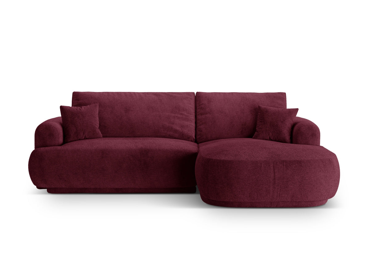 Divano Letto Angolare Componibile con Contenitore Ella, 5 Posti, 174x271x88