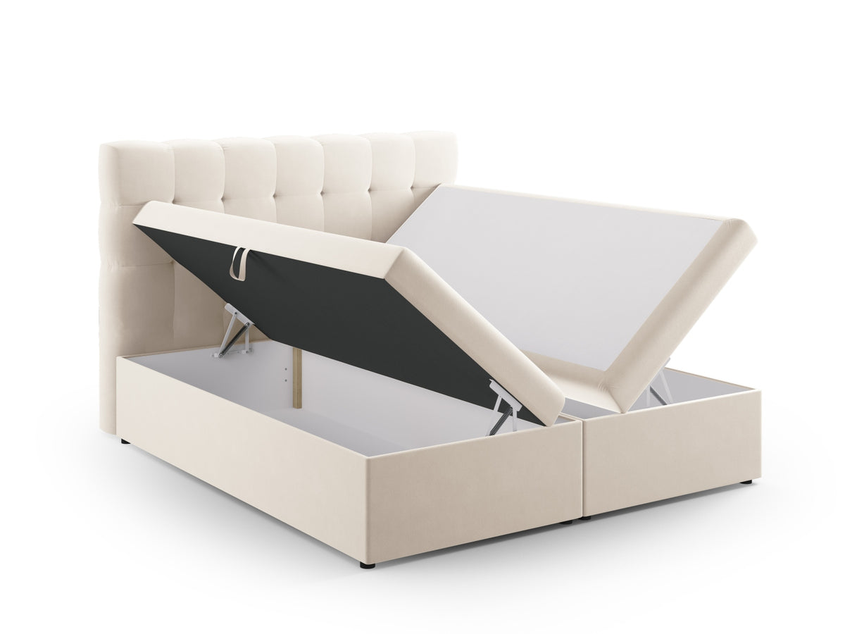 Letto: testiera + molle/materasso + coprimaterasso, "Mamaia", 210x180x125