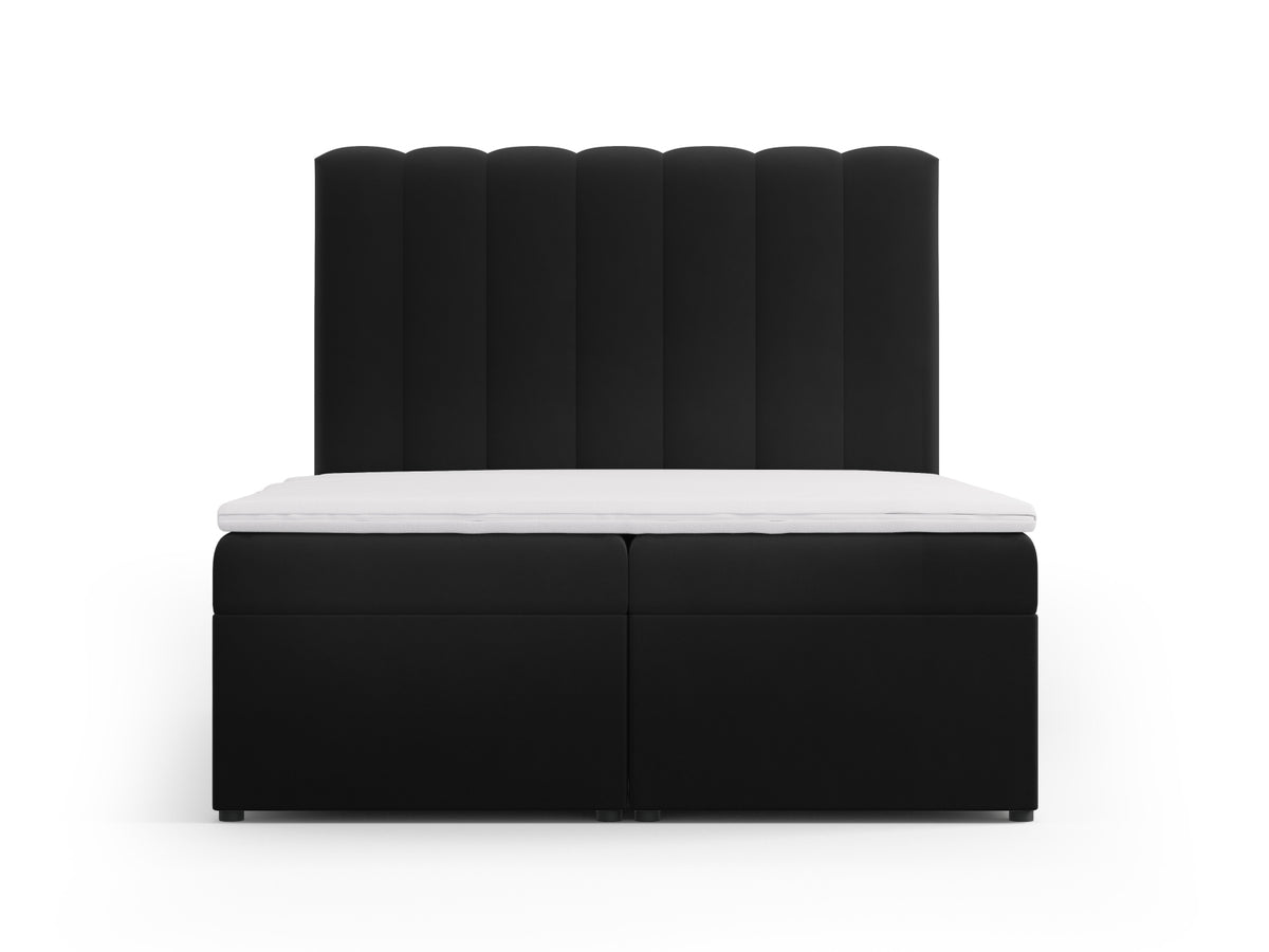 Letto: testiera + molle/materasso + coprimaterasso, "Kelp", 210x140x125