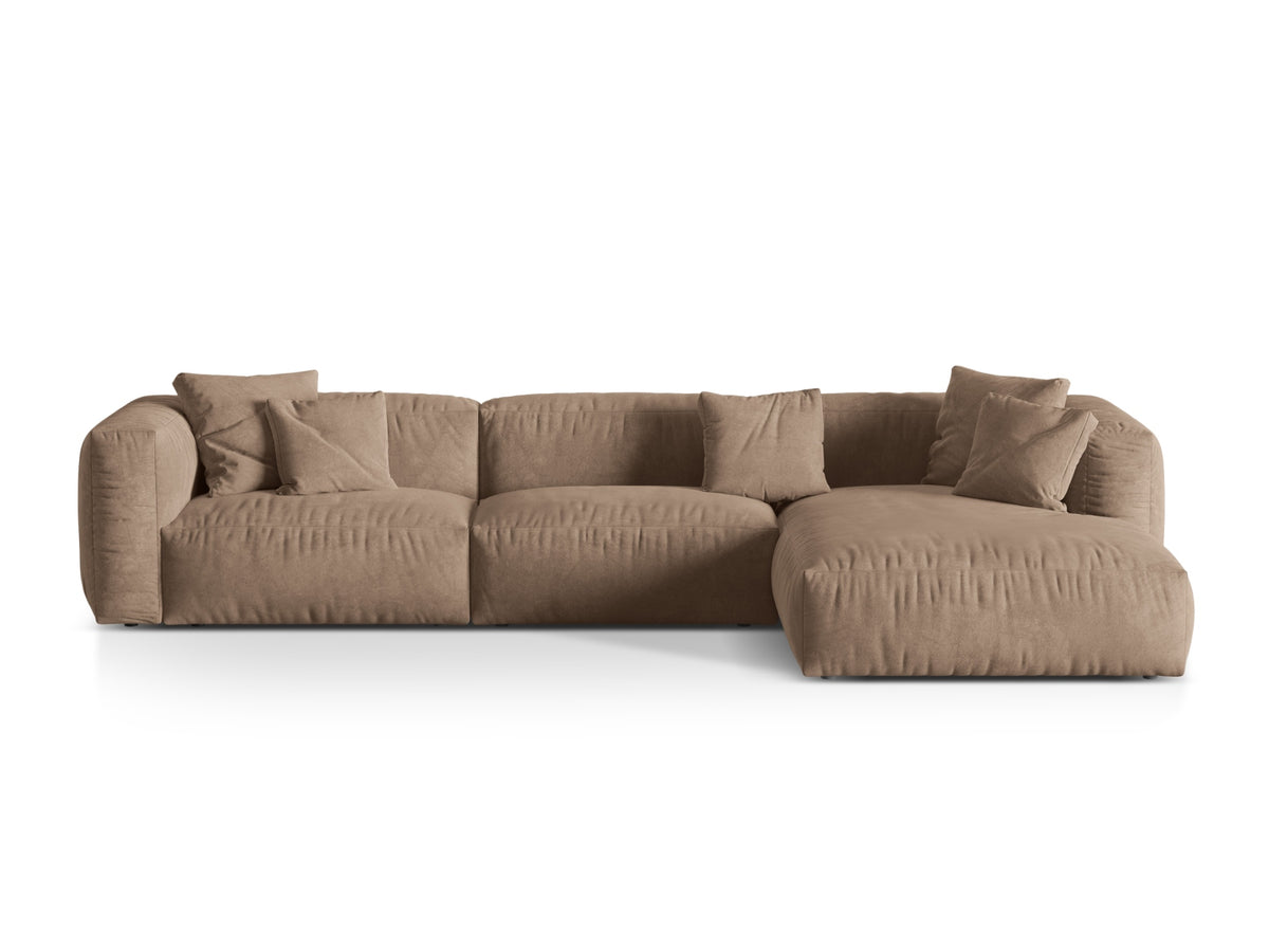 Divano Angolare Componibile XL Martina, 3 Posti, 176x330x75