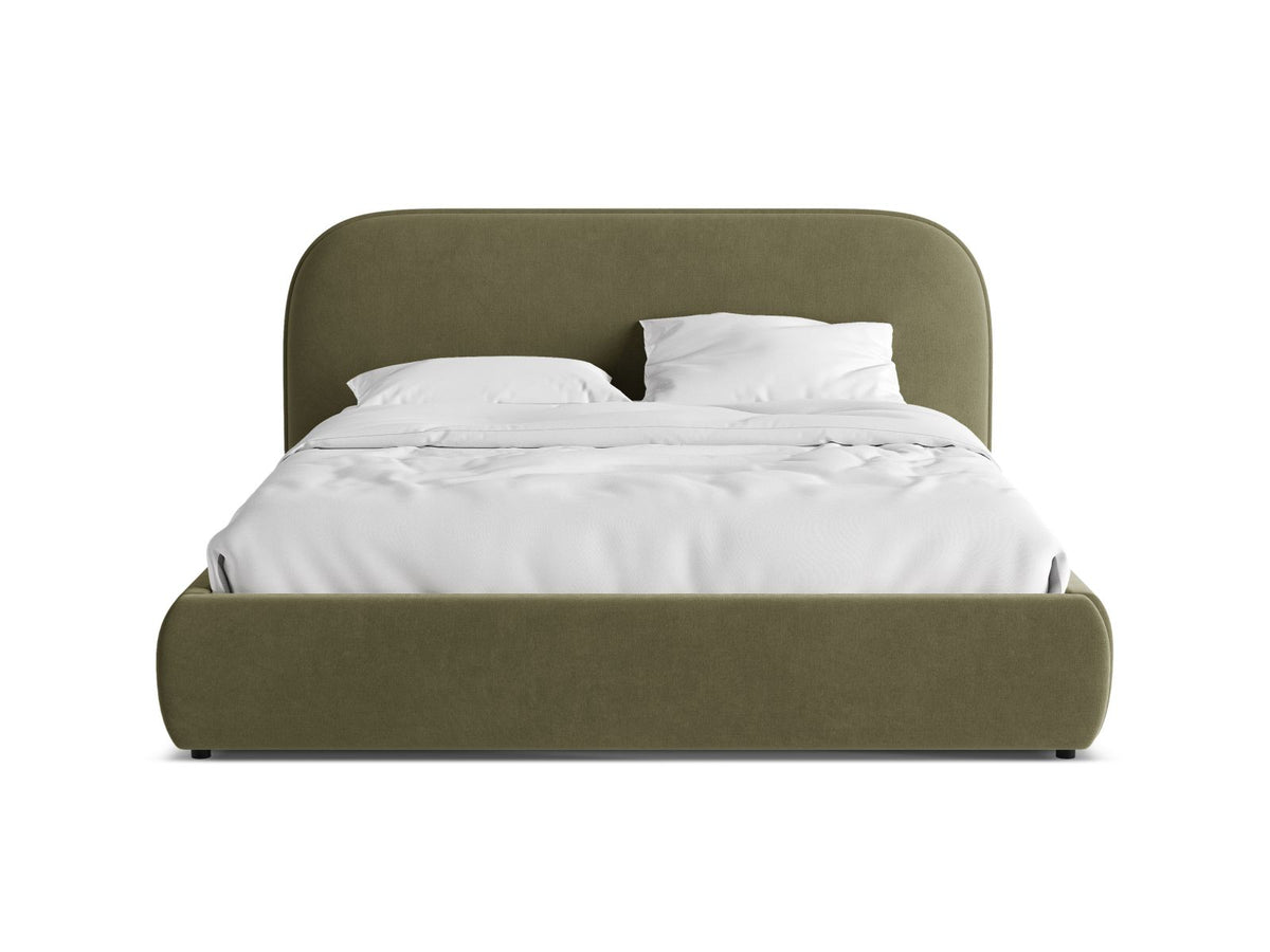 Letto con Testata Murada - Verde 200x200