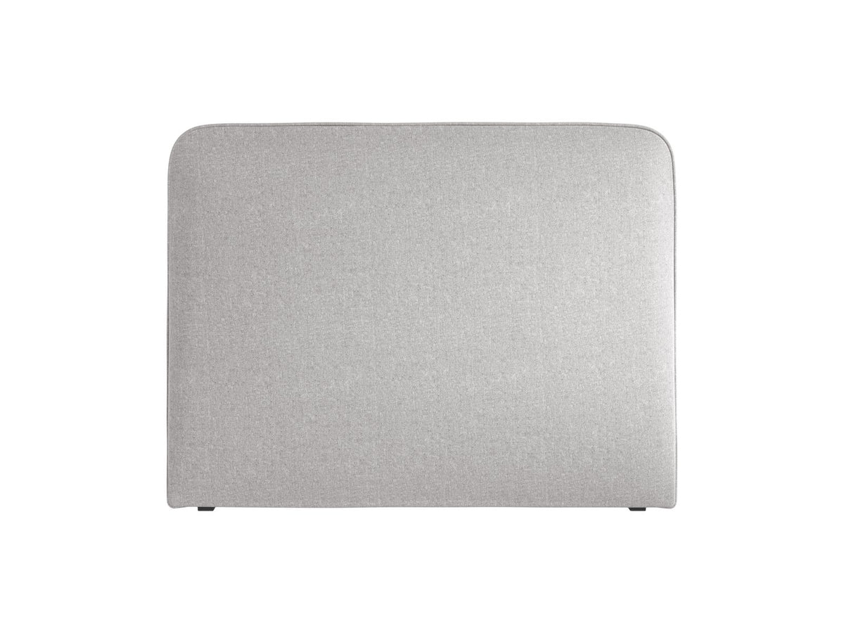 Testiera Jamie Alta 120 cm - Grigio Chiaro 180x200