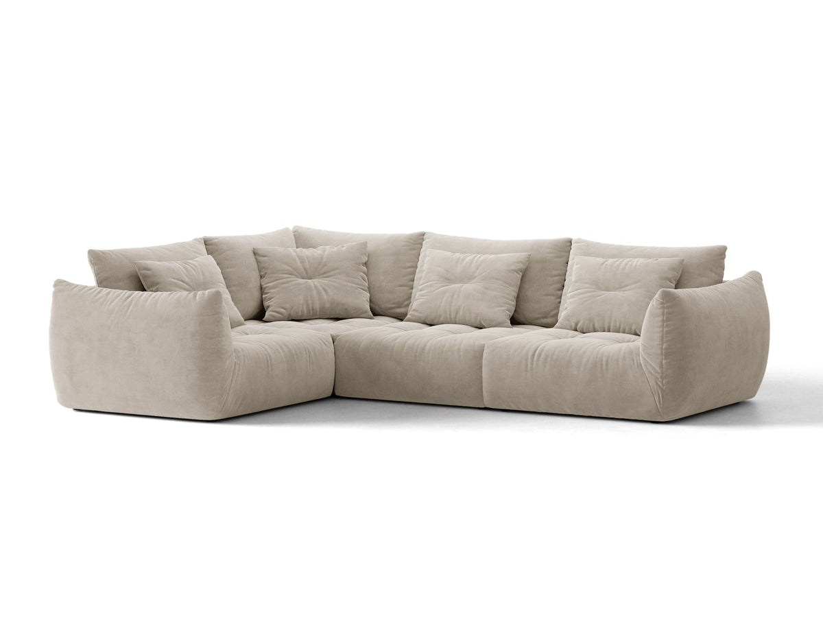 Divano Angolare Componibile Bloom, 3 Posti, 222x316x97