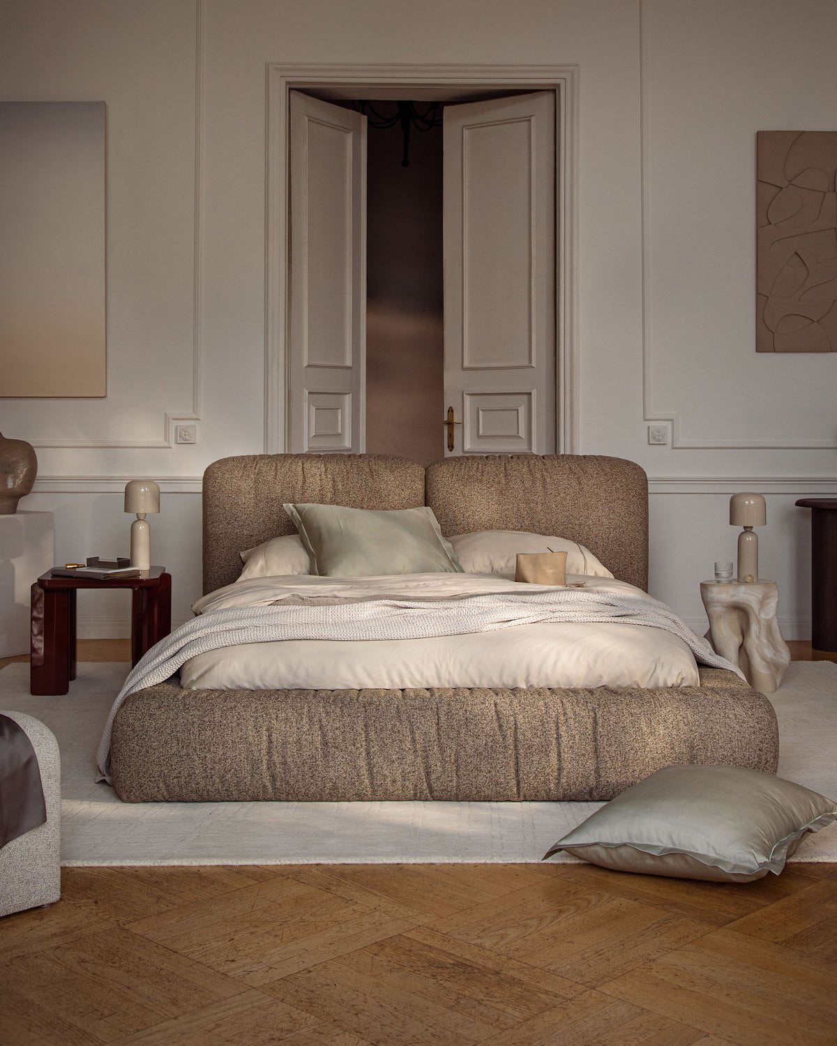 Letto Contenitore con Testata Martina