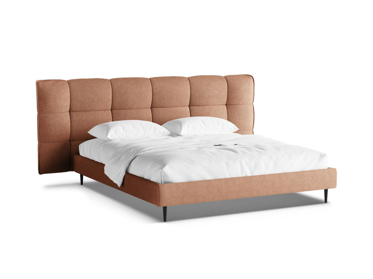Letto Contenitore con Testata Eric Gambe metallo nero