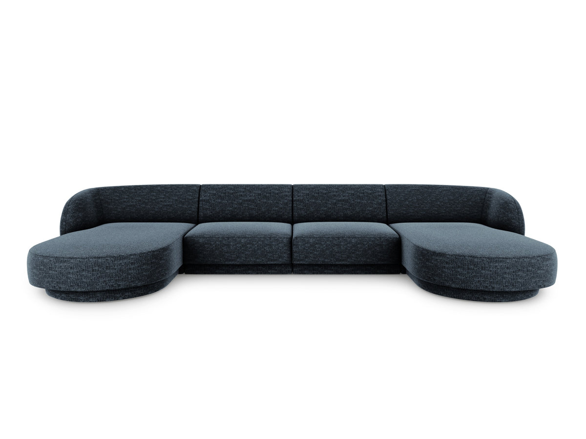 Divano panoramico, "Miley", 5 Posti, 330x156x70