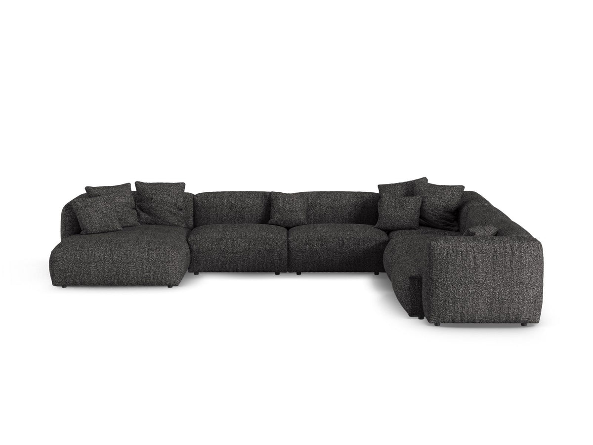 Divano Angolare Componibile XL Martina, 6 Posti, 330x420x75