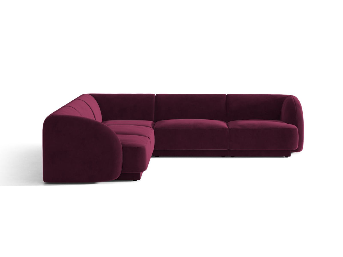 Divano Angolare Simmetrico Miley, 5 Posti, 255x255x70