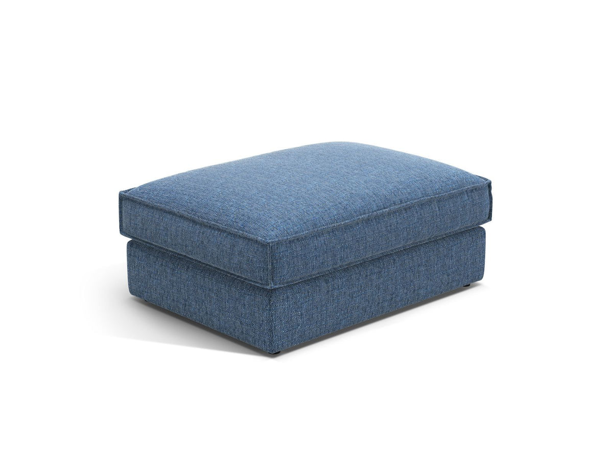Pouf, "Pola", 1 Posto, 103x78x44 - Blu Scuro